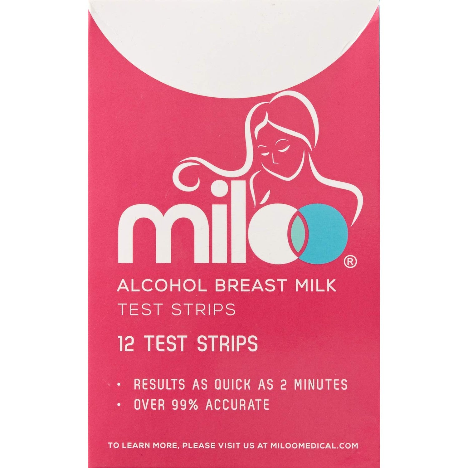 Buy now Breastmilk Alcohol Test Strips for Breastfeeding Moms 12 Strips - Quick Result Reliable Breastmilk Tests for The Presence of Alcohol in Breast Milk with Graded Results by Miloo at indiglob india