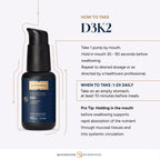 Quicksilver Scientific Nanoemulsified D3K2, 1.7oz / 50ml