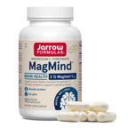 Jarrow MagMind Magtein Magnesium L-Threonate, 90 Capsules | Magnesium Supplement, Brain Supplements For Memory Support, Veggie Capsules, 30 Day Supply