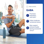 Pure Encapsulations GABA, 120 Capsules | Supplement to Support Relaxation and Moderation of Occasional Stress*, with Premium GABA Amino Acids