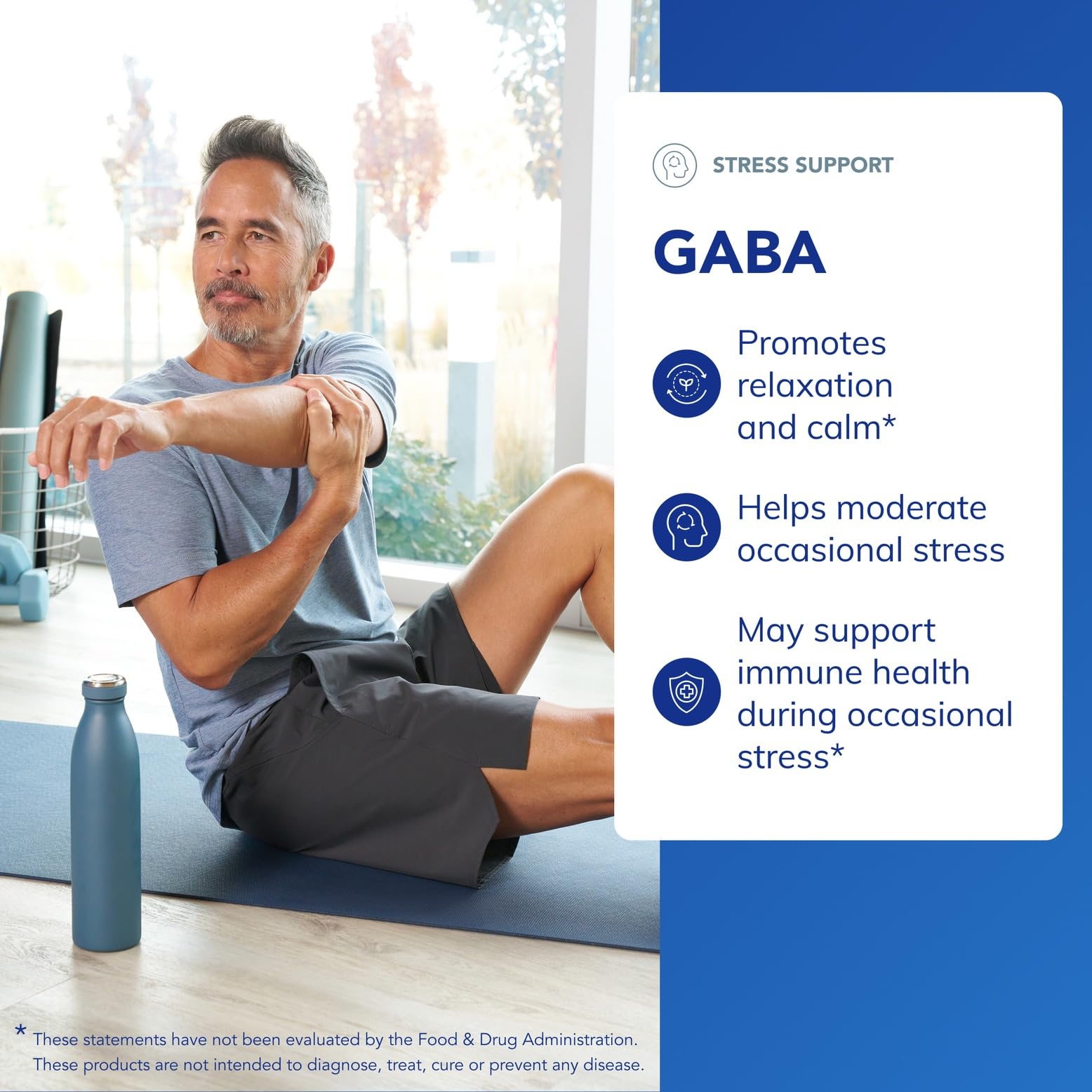 Pure Encapsulations GABA, 120 Capsules | Supplement to Support Relaxation and Moderation of Occasional Stress*, with Premium GABA Amino Acids