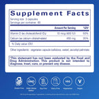 Pure Encapsulations Calcium with Vitamin D3, 180 Capsules