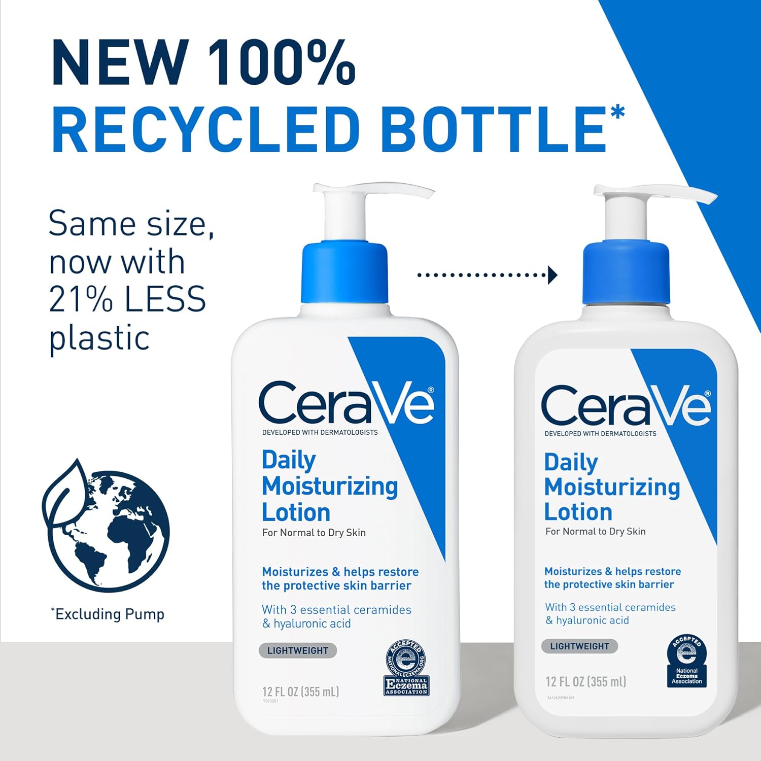 Buy now CeraVe Daily Moisturizing Lotion for Dry Skin, Body Lotion & Face Moisturizer with Hyaluronic Acid and Ceramides, Daily Moisturizer, Fragrance Free, Oil-Free, 12 Ounce at indiglob india