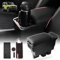 Buy now Autorder Center Console Storage Box for Suzuki Jimny JB64W/JB74W 2018-2025 Accessories Armrest Box Replacement with Cup Holder Insert Default at indiglob india