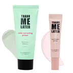 Buy now Elizabeth Mott Thank Me Later Radiant Face Primer - Illuminating & Hydrating Makeup Base with Niacinamide for Dewy Skin - Long-Lasting, Oil-Free Formula, Lightweight & Cruelty-Free, 30g Color Correcting Face and Eye Set 1.41 Ounce (Pack of 1) at indiglob india