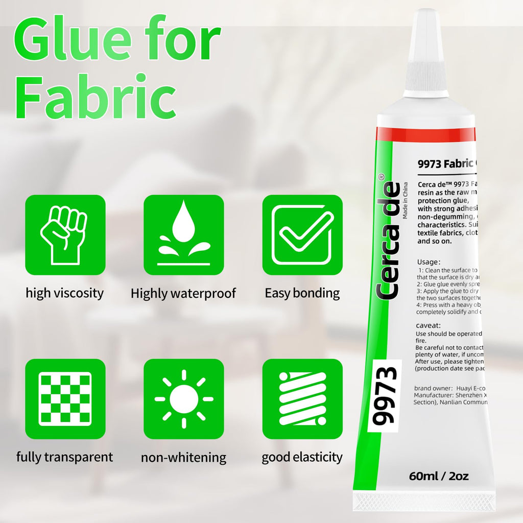 Fabric Glue，Mighty mend Liquid Stitch Fabric Adhesive，Permanent，Clear，Strong, Waterproof Washable for Repair and Patch, Clothes, Clothing Bonding 2oz。