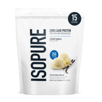Buy now Isopure Zero Carb 100% Pure Whey Isolate Protein Powder, Lactose Free, Gluten Free, with Vitamins, Creamy Vanilla, 25g Protein Per Serving, 1 Lb, 15 Servings (Packaging May Vary) at indiglob india