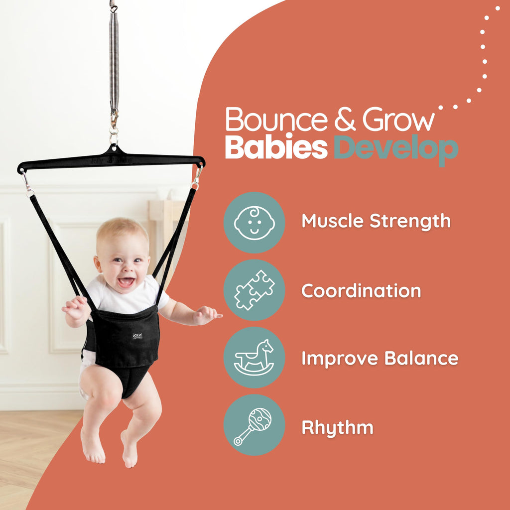 Jolly Jumper Classic with Stand - Black