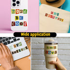 1920pcs Scrapbook Letter Stickers Ransom Alphabet Junk Journal Supplies