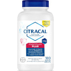 Citracal Maximum Plus Calcium Supplement - Calcium Citrate with Vitamin D3, Zinc, & Essential Minerals for Bone Health Support, Ages 12+, 180 Count (Packaging May Vary)