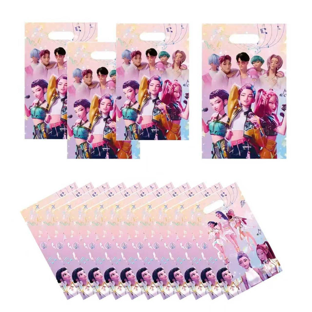 Luckyliz 30PCS Demon movie Hunters party gift bags, supplies, and decorations. Perfect for cartoon parties, ideal for kids, and great for family events, prizes, carnivals, and Christmas.