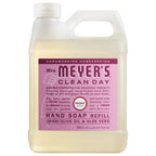 MRS. MEYER'S CLEAN DAY Liquid Hand Soap Refill, Peony Scent, 33 fl oz | Moisturizing Liquid Hand Soap, Softens and Cleans Hands, Cruelty Free, Made with Essential Oils, Olive Oil, and Aloe Vera