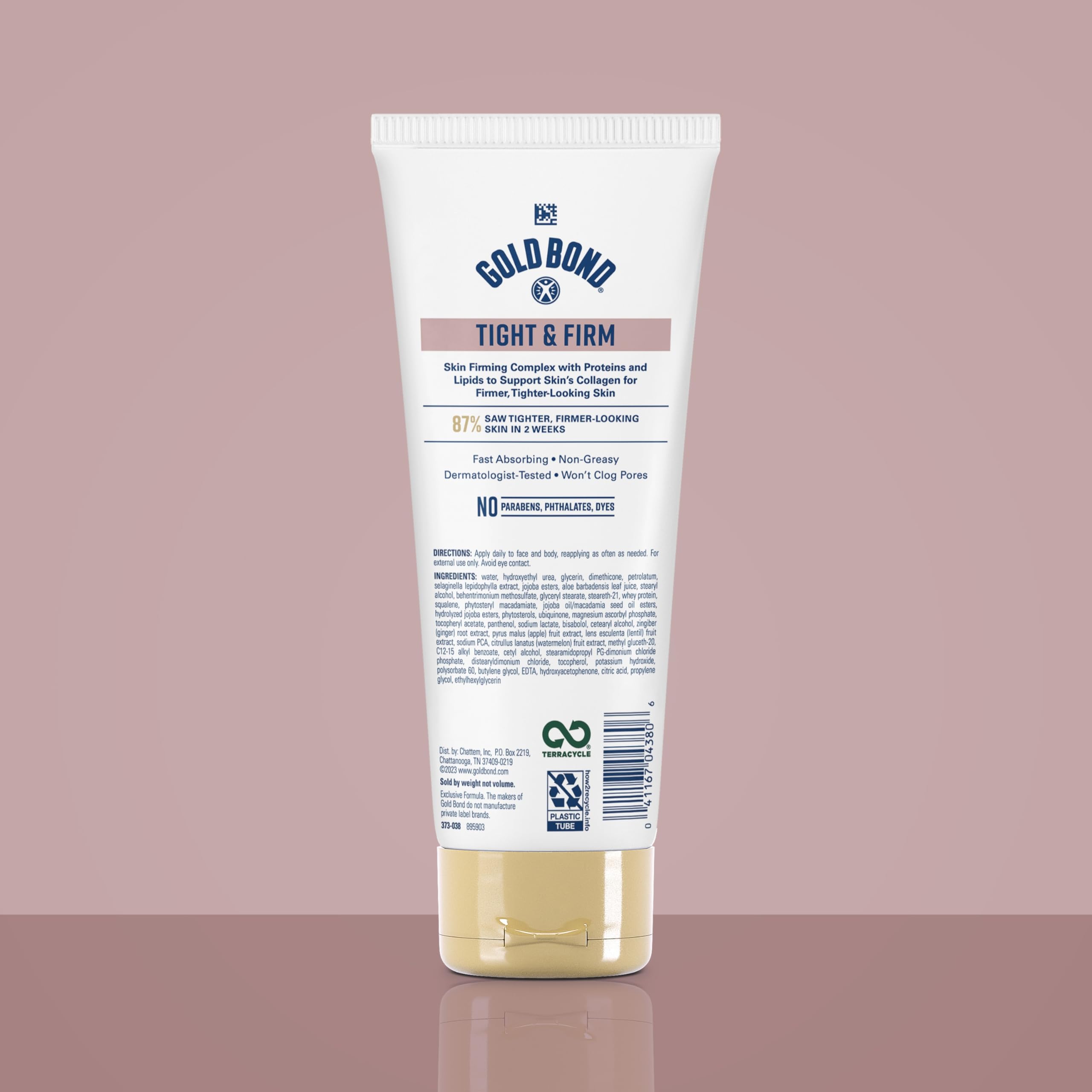 Gold Bond Age Renew Tight & Firm Body & Face Lotion, Aging, Dry Skin Lotion | Skin Firming Complex with Proteins & lipids, Clinically Proven to Visibly Tighten, Won't Clog Pores, Dermatologist Tested