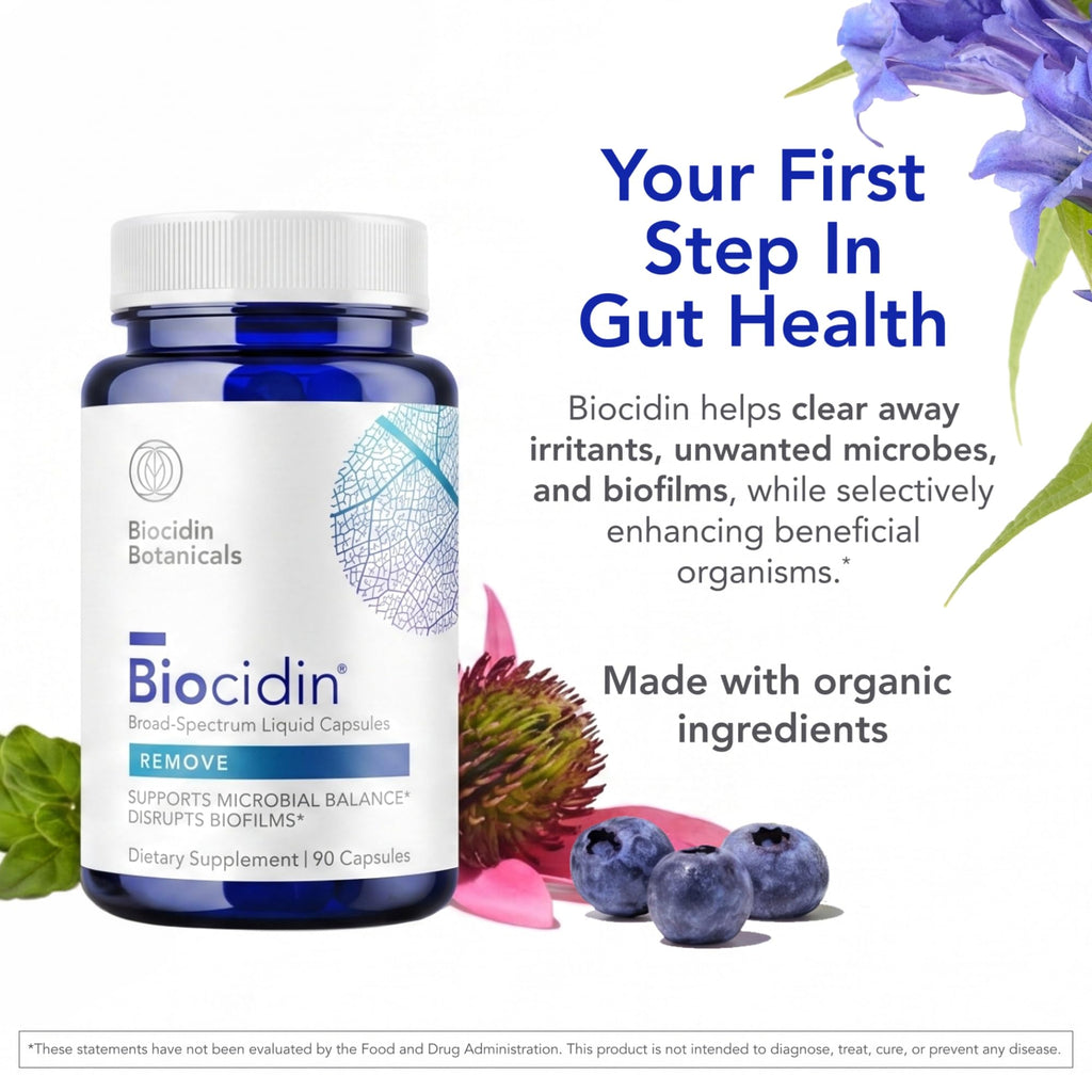 Biocidin Broad-Spectrum Capsules for Microbiome Balance, 90 Count
