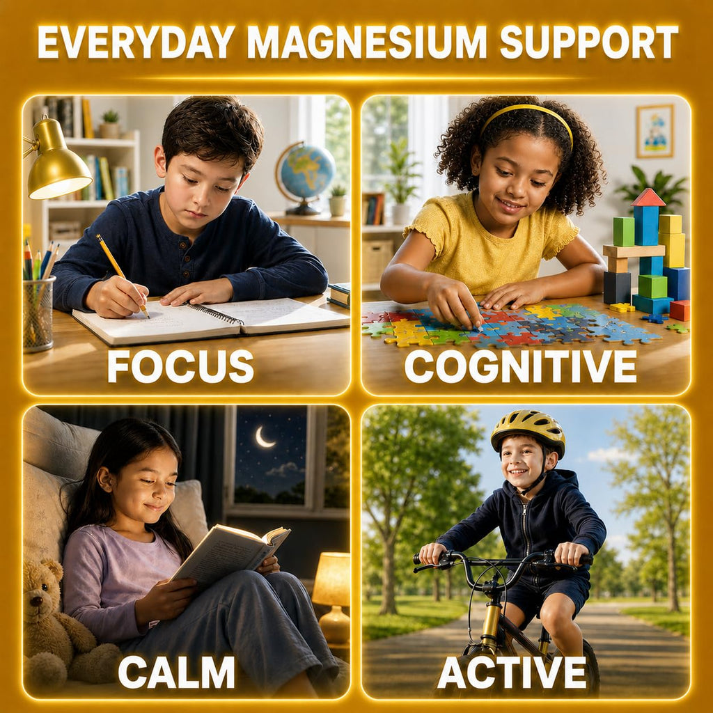 Magnesium Glycinate Gummies 2 Bottles, Sugar-Free for Adults & Kids, Magnesium Gummies for Sleep, Stress & Muscle Relief, Supports Bone & Nerve Health, Vegan, Pectin-Based, Pineapple Flavor