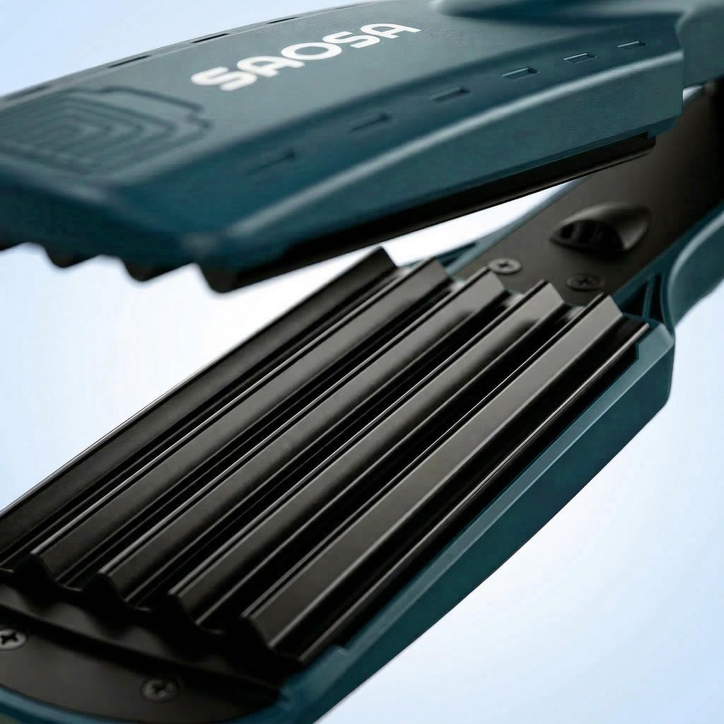 SAOSA Hair Crimper, Ceramic Crimping Iron for Root Volume & 80s Stylish