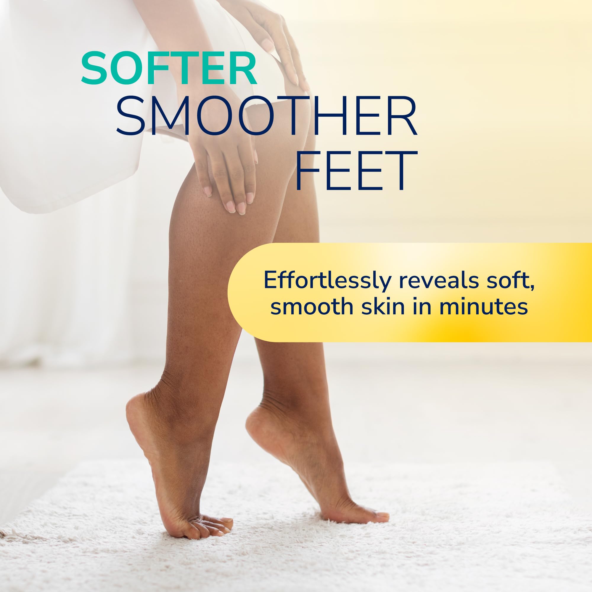 Dr. Scholl's Callus Remover Electronic Foot File, Electric Hard Skin Removal for Feet, Effortless Soft Smooth Skin in Minutes, Perfect for Travel, for Women & Men, AAA Batteries Included
