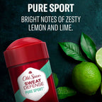 Old Spice Anti-Perspirant 2.6 Ounce Pure Sport+ Soft Solid (Pack of 6)