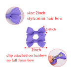 XIMA 70 Pcs 2inch Hair Bows for Baby Girls,Ribbon Bows Clips for Infants