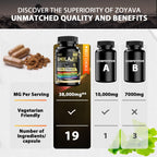 19-in-1 Shilajit Capsules for Men & Women, 90 Count | Energy Boost & Immune Support, 85+ Trace Minerals, 60% Fulvic Acid, Gluten Free, Non-GMO, Vegan, Natural Mineral Supplement