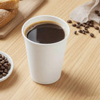 Coffee Cups, 100 Count 12 Oz Paper Cups, Disposable Cups for Hot and Cold, Disposable Coffee Cups for Office Home Party