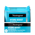 Neutrogena Hydro Boost Cleansing Wipes Makeup Remover, 25 Ct | Micellar Cleansing Cloths, Gently Removes Oil, Dirt, Waterproof Makeup, Hydrating Hyaluronic Acid