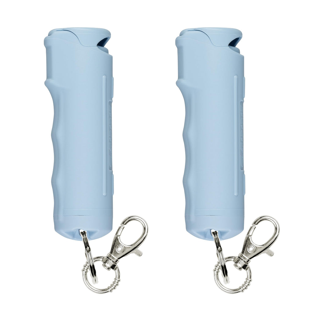 Buy now Sabre Pepper Gel - Fast Flip Top, Snap-Clip Keychain, Easy to Use & Carry, Maximum Police Strength OC Spray with UV Dye for Self Defense, 10 Second Spray Time, Finger Grip for Faster Aim, 0.54 fl oz at indiglob india
