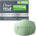 Buy now Dove Men+Care Bar 3 in 1 Cleanser for Body, Face, and Shaving Extra Fresh 14 Bars to Clean and Hydrate Skin Body and Facial Cleanser Mandarin Citrus, Patchouli, and Rosemary scent 3.75 oz at indiglob india