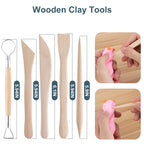 Luney 25PCS Polymer Clay Sculpting Tools Kit, Pottery Tools