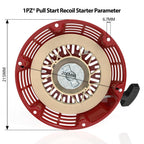 1PZ Recoil Starter Pull Start for Honda GX340 GX390 GX610 GX620 11hp 13hp