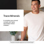 THORNE - Trace Minerals - Optimally Absorbed, Chelated Mineral Supplement with Zinc, Boron, Selenium, Chromium & Manganese - Third-Party Certified - Gluten, Dairy & Soy-Free - 90 Capsules