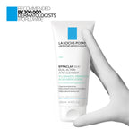 La Roche-Posay Effaclar Dual 4% Benzoyl Peroxide Acne Face Wash 6.76oz | Acne treatment with LHA exfoliant helps clear and prevent blemishes. Paraben free, oil free acne wash.