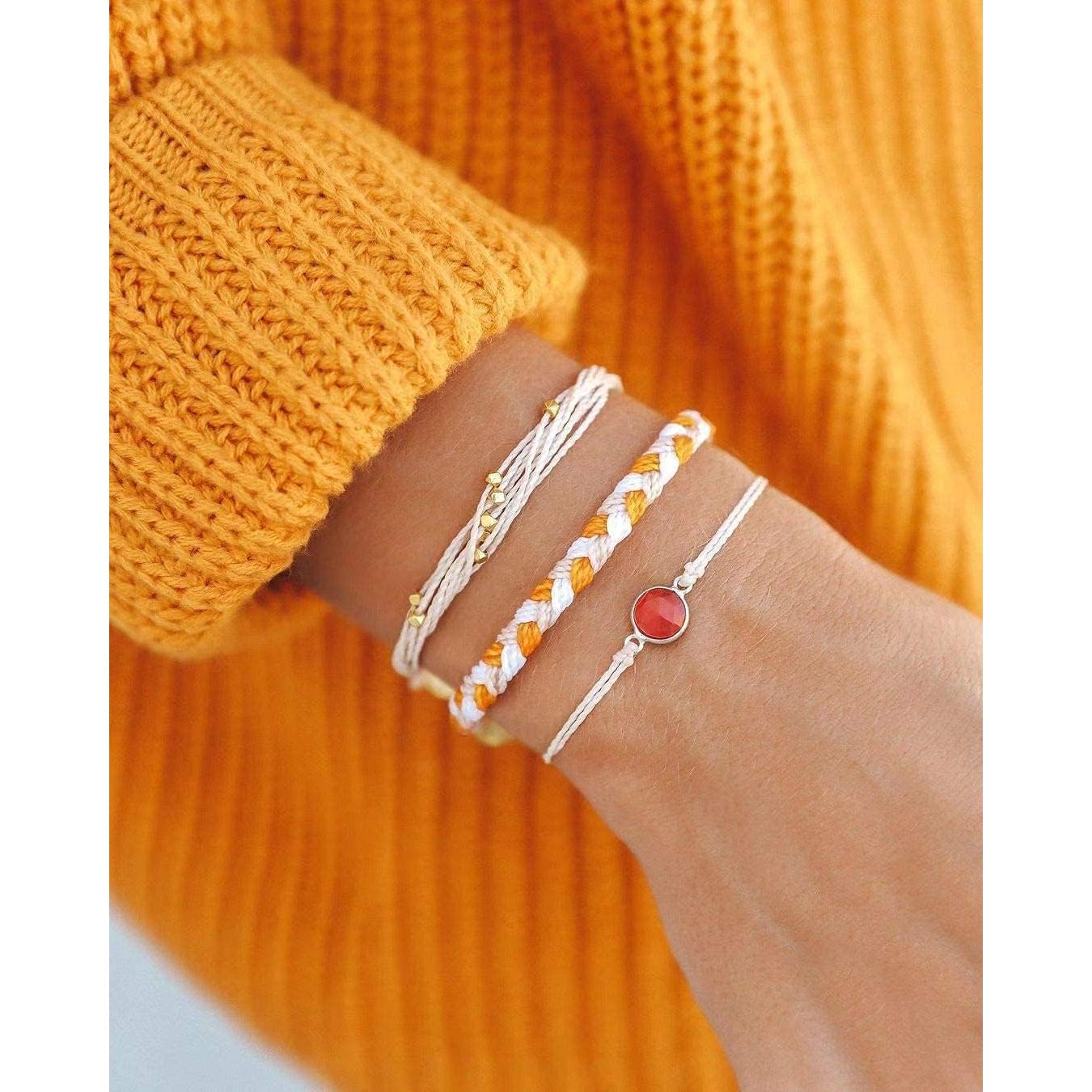 Buy now 40 Colors Wax String for Bracelet Making, Waxed Thread Cord, Polyester Rope for Jewelry, DIY Bracelets, Necklace and Macrame at indiglob india