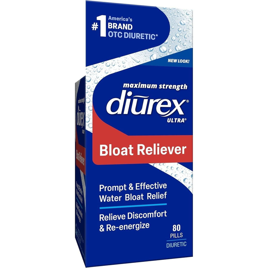 Buy now Diurex Ultra Re-Energizing Water Pills - Relieve Water Bloat - Feel Better & Less Heavy - 80 Count at indiglob india