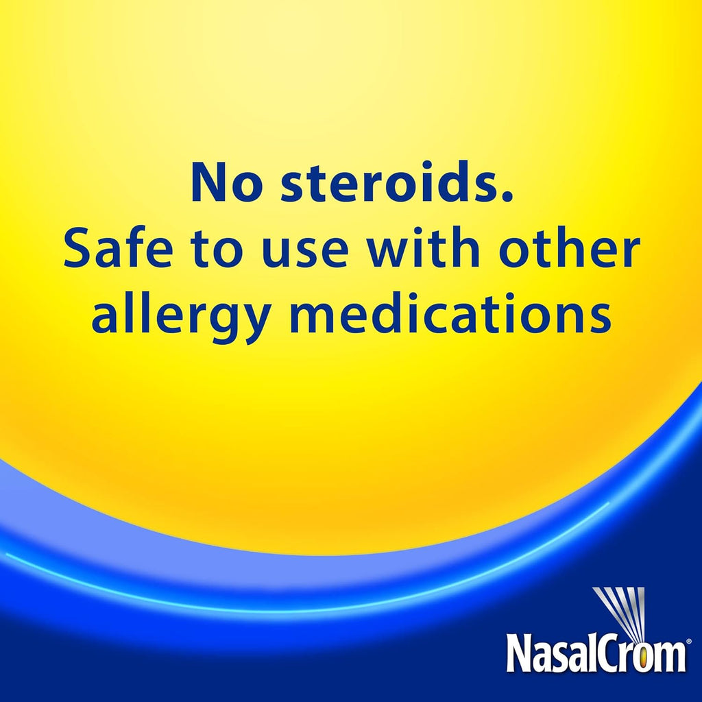 Buy now NasalCrom Nasal Spray Allergy Symptom Controller | 200 Sprays | .88 FL OZ at indiglob india
