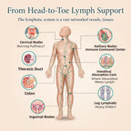 Lymphatic Drainage–Lymphatic Drainage Drops Cleanse & Bloat Relief Supports Lymphatic Health (2 Fl Oz)