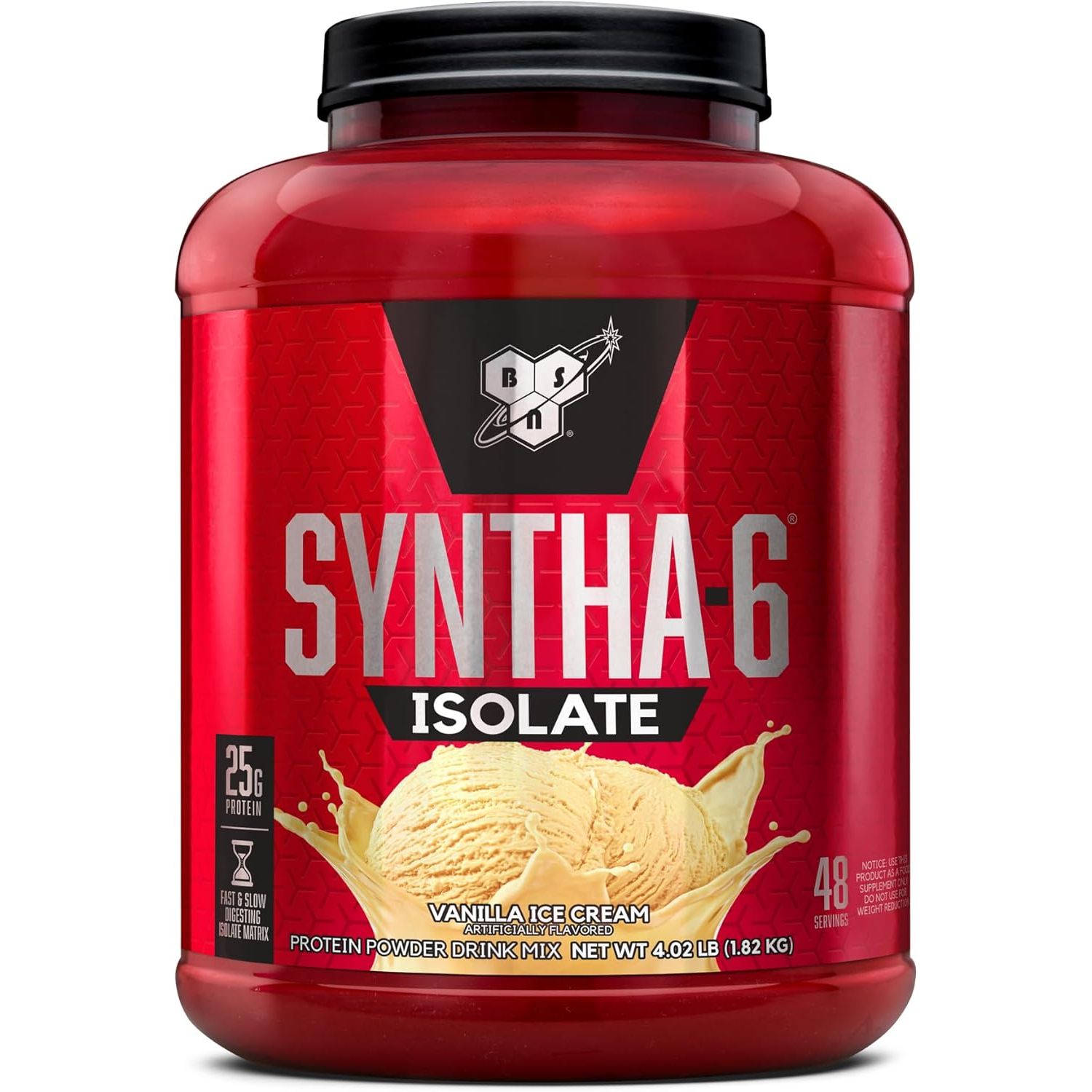 Buy now BSN SYNTHA-6 Isolate Protein Powder, Vanilla Protein Powder with Whey Protein Isolate, Milk Protein Isolate, Flavor: Vanilla Ice Cream, 24 Servings 4.02 Pound (Pack of 1) Vanilla Ice Cream at indiglob india