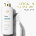 Dove Conditioner Coconut & Hydration for Dry Hair Care, 28 Fl Oz