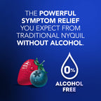Buy now Vicks NyQuil, Alcohol Free, Cough, Cold & Flu Relief, Sore Throat, Fever & Congestion Relief, Berry, 12 Fl Oz at indiglob india