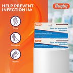 Rugby First Aid Antiseptic Ointment, Povidone Iodine USP 10%, 1 Oz