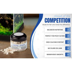 Calcium + Protein, for Strong Shells, Healthy Molts, 100% Natural, Does Not Dissolve in Water, Fast Sinking for Aquatic Shrimp, Snails, Plecos and More! Biologist Made in USA