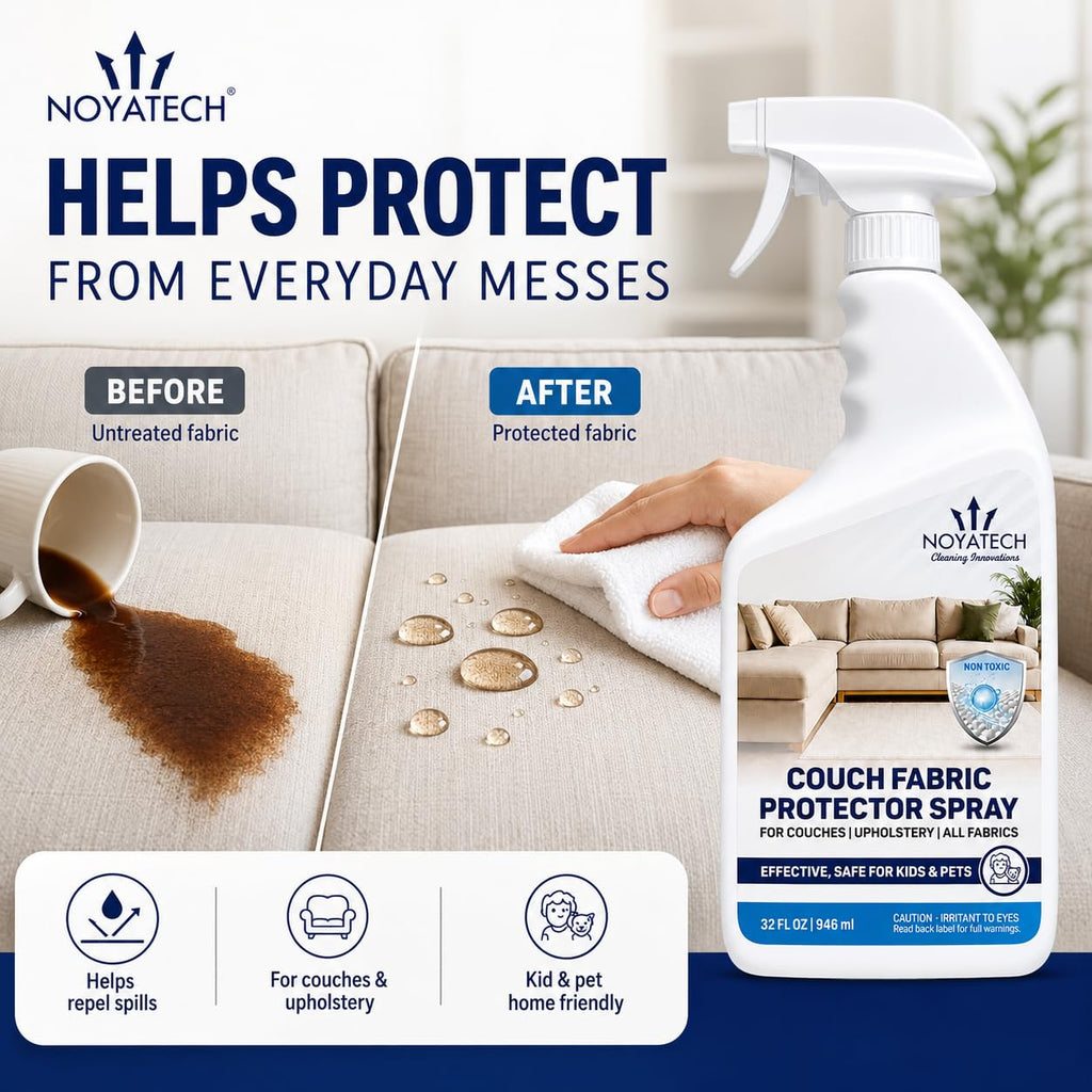 NOYATECH Fabric Protector Spray, Couch Upholstery Stain Guard, 32 oz