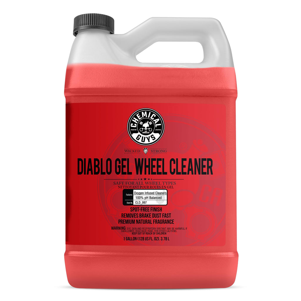 Buy now Chemical Guys Diablo Gel Oxygen Infused Foam Wheel & Rim Cleaner, Concentrated Car Wheel Cleaner Safe on All Finishes, Removes Brake Dust, Dirt, Grime, for Cars, Trucks, SUVs, Motorcycles & RVs, 16 oz at indiglob india