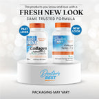 Buy now Doctor's Best Collagen Types 1 & 3 with Peptan, Non-GMO, Gluten Free, Soy Free, Supports Hair, Skin, Nails, Tendons & Bones, 1000 mg, 180 Tablets at indiglob india