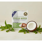 Buy now Lunovus Premium Eyelid Wipes With Tea Tree and Coconut Oil - Cleansing Wipes for People Itchy Eyes - Individually Wrapped - Box Of 30 Natural Eye Wipes at indiglob india