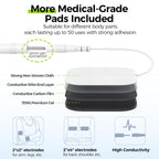 AUVON 24 Modes Dual Channel TENS Unit Muscle Stimulator for Pain Relief