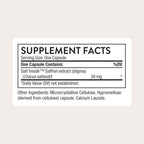 THORNE Rapid Relief Saffron, Saffron Extract Supplement, 30 Capsules