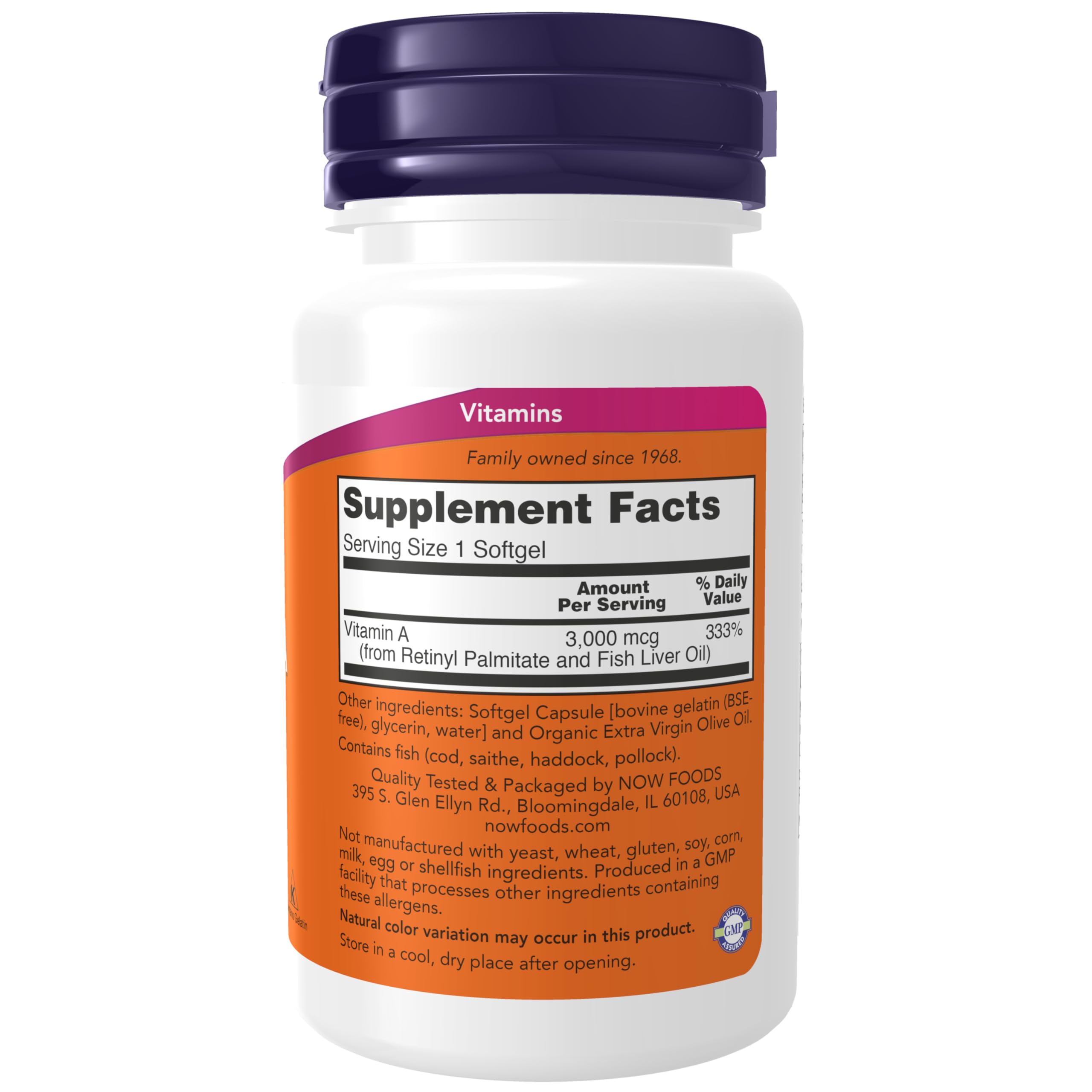 Buy now NOW Supplements, Vitamin A 10,000 IU, Eye Health*, Essential Nutrition, 100 Softgels at indiglob india