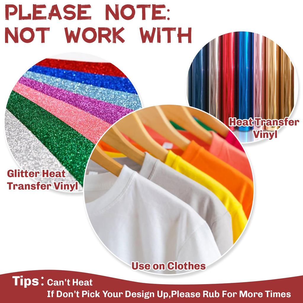 MAQIHAN Transfer Tape for Vinyl - 12 in x 16.4 Ft Vinyl Transfer Paper