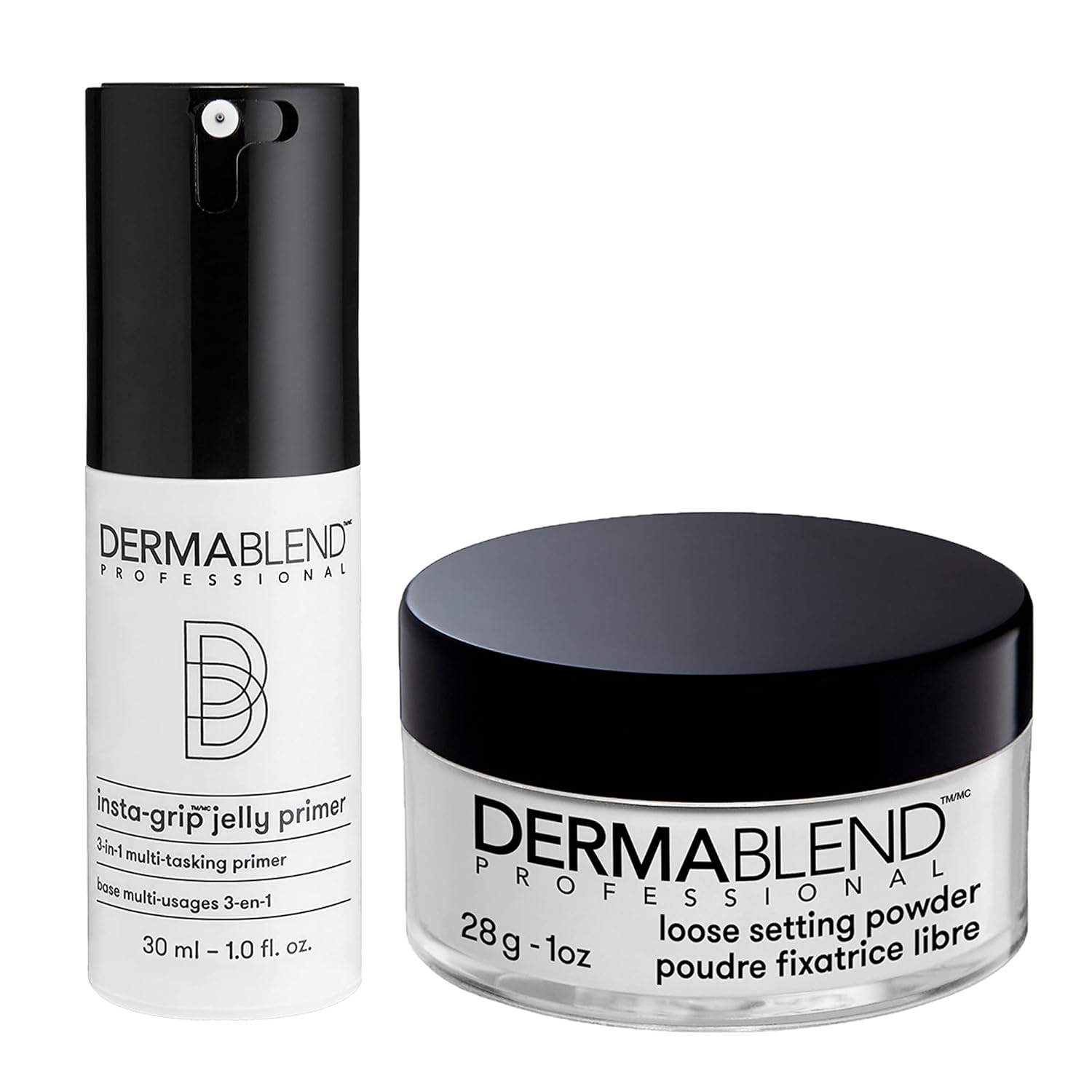 Buy now Dermablend Loose Setting Powder, Face Powder Makeup & Finishing Powder for Light, Medium & Tan Skin Tones Original Translucent Powder and Primer Set at indiglob india